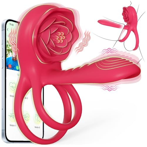 Share Couples Vibrator Panty Clitoral Vibrator Penis Ring 10 Modes Silicone