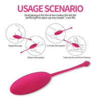 Prostate Massager Wearable 10 Modes Dual Motors Remote Control IPX7