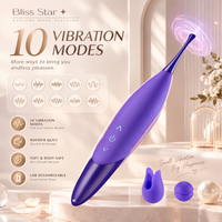 Personal Massager 7 Modes 6 Intensities Helical Wave Waterproof for Women