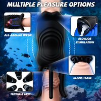 Vibrating Massager 10 Modes Soft Textured Rechargeable Quiet Design for Women