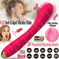 Share G-Spot Vibrator 10 Modes Spiral Texture Rechargeable for Women