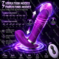 Wearable Vibrator G-Spot Clitoral Massager 7 Modes Heating Remote Control