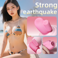 2 Pcs Nipple Toy Nipple Clamps Sucking Vibrator Massager Adult Sex Toy For Women