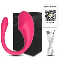 Wearable Bullet Egg Vibrator 10 Modes APP Remote Control IPX6 for Women