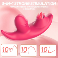 Wearable G-Spot Clit Vibrator Dildo Double Massager Adult Sex Toys For Women New