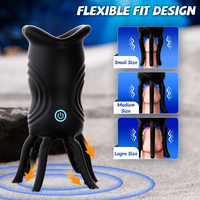 Vibrating Massager 10 Modes Soft Textured Rechargeable Quiet Design for Women