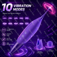 Personal Massager 7 Modes 6 Intensities Helical Wave Waterproof for Women