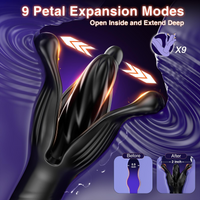 Male Prostate Massager Vibrator Thrusting Anal Butt Plug Dildo Sex Toys for Men