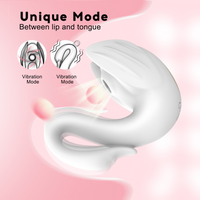 Wearable Vibrator 10 Modes Hands-Free Silicone USB Rechargeable for Women