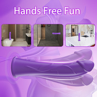 G Spot Dildo Vibrator 4 Modes Silicone Massager USB Rechargeable Ergonomic