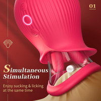 Share 3-in-1 Vibrating Massager 10 Modes 2 Silicone Cups IPX7 Rechargeable for Women