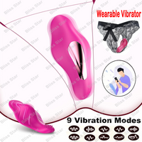 G-Spot Vibrator Wearable Dual Motors 9 Modes APP Remote Control for Women