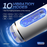 Male Masturbator 360° Air Cushion 6 Sound Modes Detachable Sleeve for Men