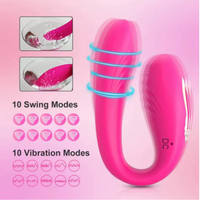 Anal-Clit-Dual-Vibrator-G-Spot-Dildo-Rabbit-Adult Sex Toy Massager Women Couples