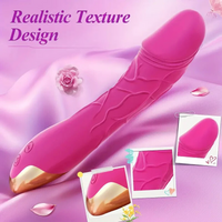 8 Inch Dildo Vibrator 10 Modes Realistic Silicone G-Spot Massager for Women