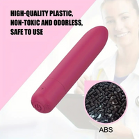 Bullet Vibrator 10 Modes Clit G-Spot Dildo IPX6 USB Rechargeabl