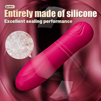 Bullet Vibrator 10 Modes Mini Silicone Massager USB Rechargeable