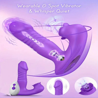 Wearable G-Spot Clitoral Vibrator 9 Modes Remote Control USB Rechargeable