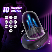 Vibrating Ring 10 Modes Adjustable Watch Band Silicone IPX7 Rechargeable