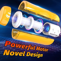 AutomaticMasturbator Thrusting Vibrator 7Modes One Touch Burst USB Rechargeable