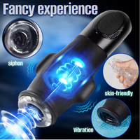 Automatic Personal Massager 10 Modes TPE Sleeve Magnetic USB for Men