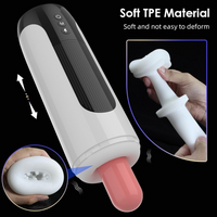 Automatic Male Masturbator 7 Thrusting Modes TPE Sleeve IPX7 for Men