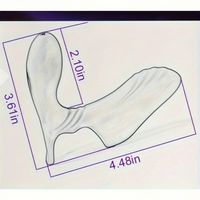 Finger Vibrator Dual Motor 10 Vibration Modes Silicone Bendable for Women