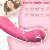 Share G-Spot Vibrator 10 Modes Spiral Texture Rechargeable for Women