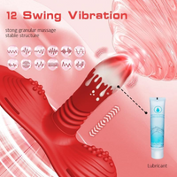 Personal Massager 3 Motors 24 Modes Remote Control IPX7 Rechargeable for Women