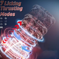 Male Masturbaters Automatic HandsFree Thrusting Cup Rotating Stroker Men Sex Toy
