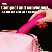 Bullet Vibrator 10 Modes Mini Silicone Massager USB Rechargeable