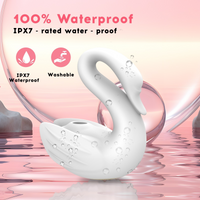 Wearable Vibrator 10 Modes Hands-Free Silicone USB Rechargeable for Women