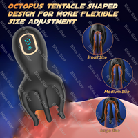 Tentacle Vibrating Massager 10 Modes Silicone Waterproof Rechargeable for Men