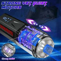 Male Masturbaters Rotation Thrusting Vibrating Cup Strokers Sex Toys for Men