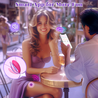 Wearable Vibrator G-Spot Clit Massager 10 Modes Silicone Waterproof