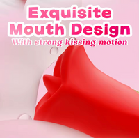 Licking Sucking Vibrator Clit Sucker Dildo G-spot Massager Sex Toys for Women
