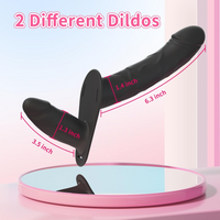 Wearable Vibrator 10 Modes Dual Stimulation G-Spot Clitoral Silicone for Women