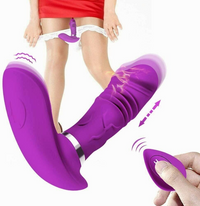 Wearable Vibrator G-Spot Clitoral Massager 7 Modes Heating Remote Control