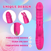 Rabbit Vibrator 3 Thrusting Modes 10 Vibration Patterns G Spot Massager