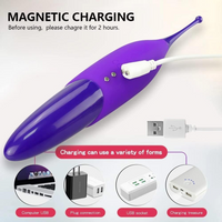 Personal Massager 10 Vibration Modes Silicone USB Rechargeable Waterproof