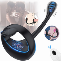Taint Teaser Vibrator 10 Modes Silicone Remote Control IPX6 Rechargeable